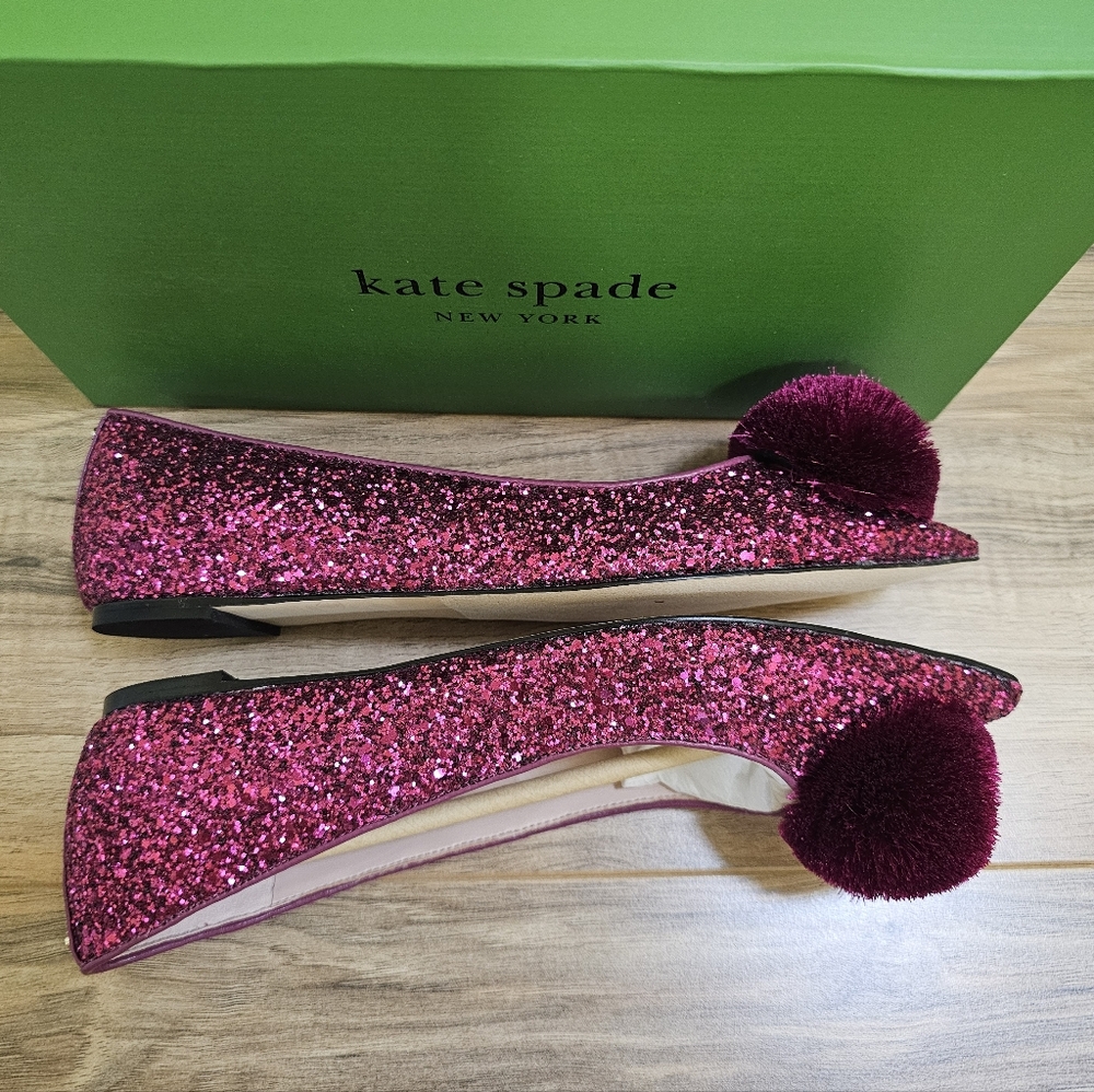 Kate Spade New York Annie Pom Pom Flat - Picture 9 of 14
